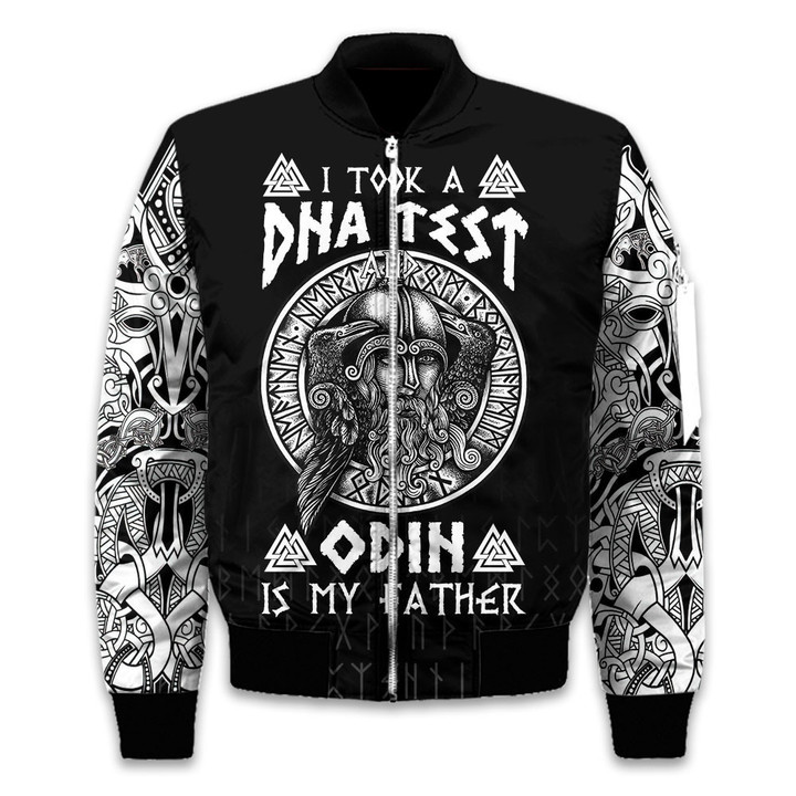 I Took A Dna Test Odin Is My Father Viking All Over Print Bomber