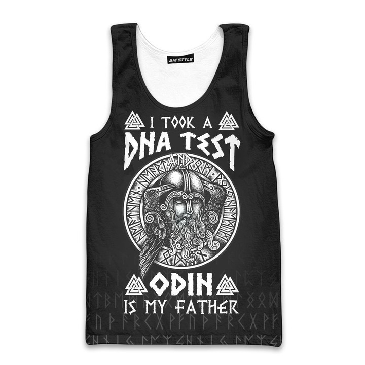 I Took A Dna Test Odin Is My Father Viking Unisex All Over Print Tank Top