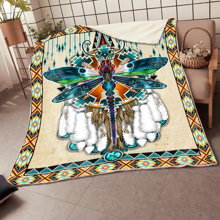Native American 3D All Over Printed Blanket - Amaze Style™-blanket