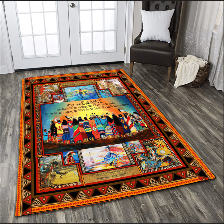 Native American Pow Wow 3D All Over Printed Rug - Amaze Style™