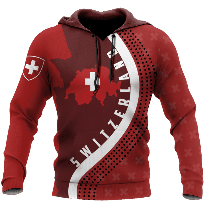 Switzerland 3D All Over Printed Unisex Shirts - Amaze Style™