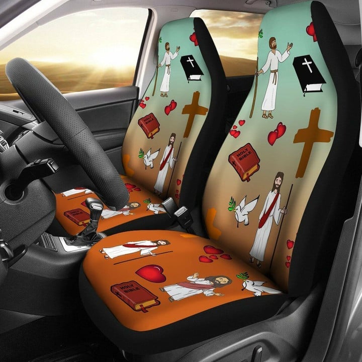 Jesus Car Seat Covers
