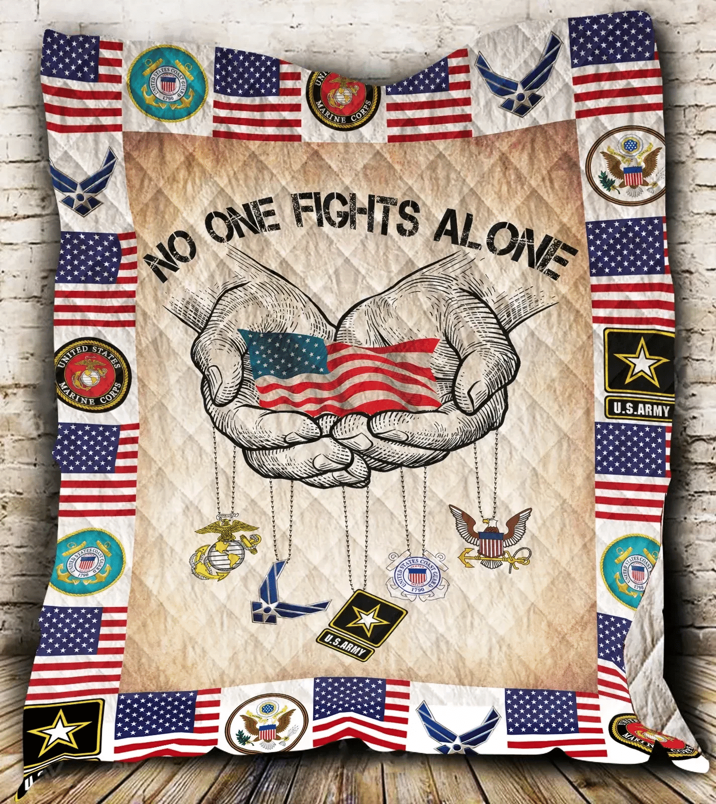 No One Fights Alone Quilt