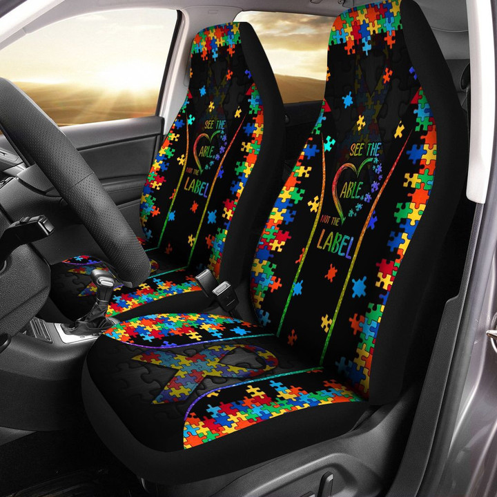 Autism Hpt Ll Car Seat Cover