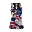 American 3D All Over Printed Legging + Hollow Tank - Amaze Style™
