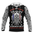 Viking By Blood American By Birth Patriot By Choice All Over Print Hoodie