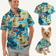 Funny Pug Matching Women Hawaiian Shirt For Dog Lovers - Gift For Pug Dog Lovers