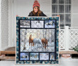 Horse Winter Quilt - Gift For Horse Lovers