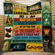 Camping Rules Quilt - Camping Gift Ideas