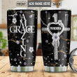 Larvasy Amazing Grace Jewelry Style Fth Personalized Stainless Steel Tumbler