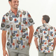 Darts 3D Tropical Men Hawaiian Shirt For Sport Lovers In Summer