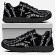 Faith Over Fear Christian Cross - Personalized Sneakers