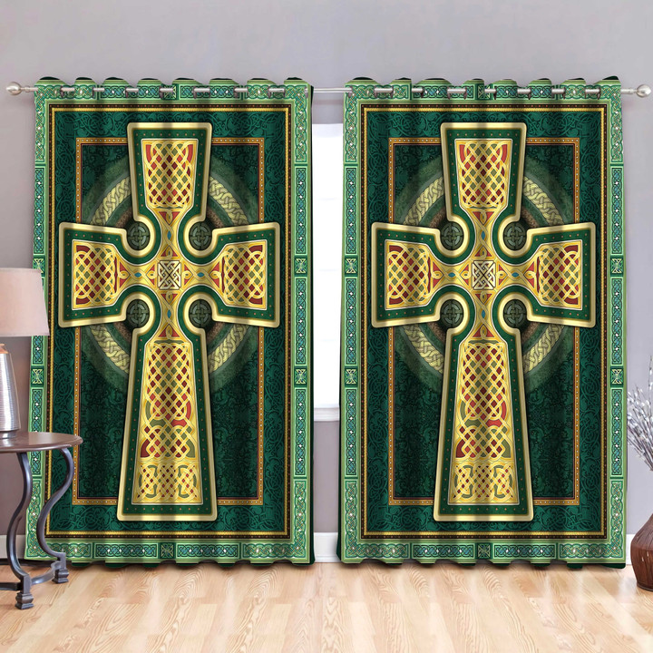 Irish Saint Patrick Day 3D All Over Printed Window Curtains - Amaze Style™