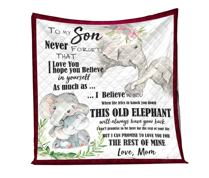 To My Son, I Belive In You Quilt