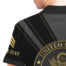 US Veteran Personalized Veteran Polo ShirtPLV55