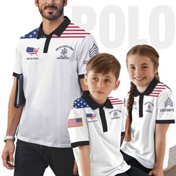 US Veteran Customized U.S Veteran Polo ShirtPLV55