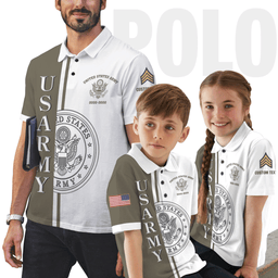 US Veteran Personalized US Veteran Polo Shirts 23PLV55