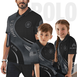 US Veteran Personalized Veteran Shirts Polo Shirt 25PLV55