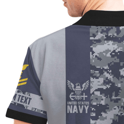 US Veteran Personalized U.S. Veteran Camouflage Polo ShirtPLV55