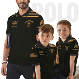 US Veteran Personalized U.S Veteran Polo ShirtPLV55
