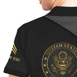 US Veteran Customized US Military Polo ShirtsPLV55