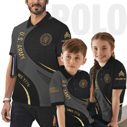 US Veteran Customized US Military Polo ShirtsPLV55