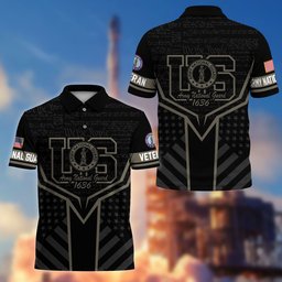 Army National Guard US Veterans Polo Shirt Veterans Day Army National GuardPLV55