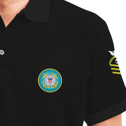 US Coast Guard (USCG) Personalized U.S. Coast Guard Legacy Polo Shirts 75PLV55