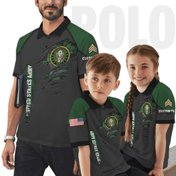 US Army Personalized U.S Army Veteran Polo Shirt 37PLV55