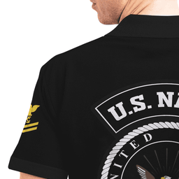 US Navy Personalized U.S. Navy Legacy Polo Shirts 73PLV55
