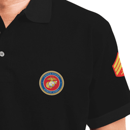 US Marine Corps (USMC) Personalized USMC Legacy Polo Shirts 76PLV55