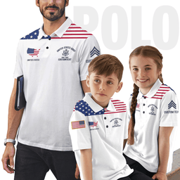US Veteran Personalized U.S Veteran Polo Shirt 54PLV55