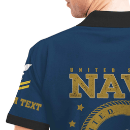 US Navy Rating Custom Polo Shirt 52PLV55