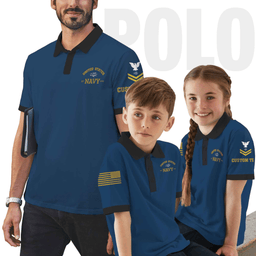 US Navy Rating Custom Polo Shirt 52PLV55