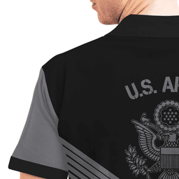 US Veteran Personalized US Military Valor Performance Polo Shirt 60PLV55