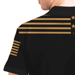 US Veteran Personalized US Veteran Proudly Served Polo Shirt 59PLV55