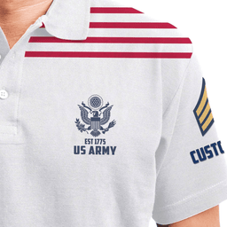 US Veteran Personalized U.S Veteran Honor The Fallen Polo Shirt 55PLV55