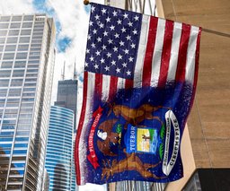 Michigan State American Flag Patriotic Proud Michigan Flag For Sale FL56