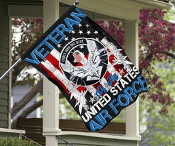 Veteran Of The United States Us Air Force Flag Proud Air Force Veteran Flag Gift FL56