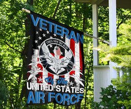 Veteran Of The United States Us Air Force Flag Proud Air Force Veteran Flag Gift FL56