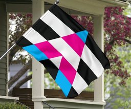 Trans Ally Flag Trans Pride Flag For Transgender Remembrance Day FL56