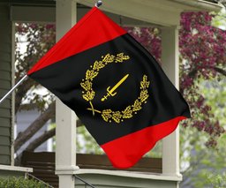 Black American Heritage Flag Melvin Charles Flag For Sale FL56