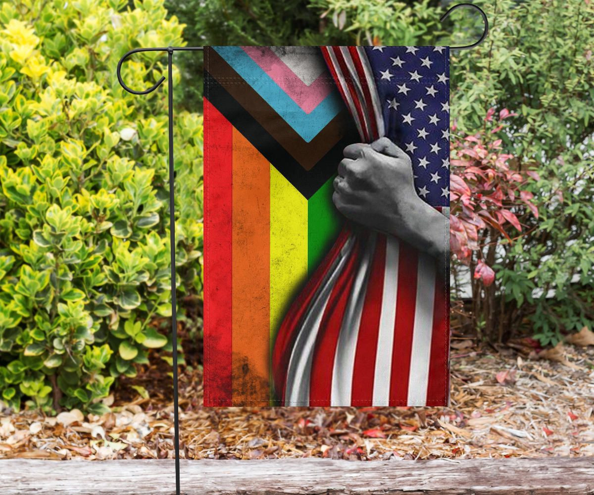 Gay Pride Rainbow American Flag Perfect For Showing Your Pride Community Support LGBT Flag FL56