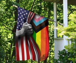 Gay Pride Rainbow American Flag Perfect For Showing Your Pride Community Support LGBT Flag FL56