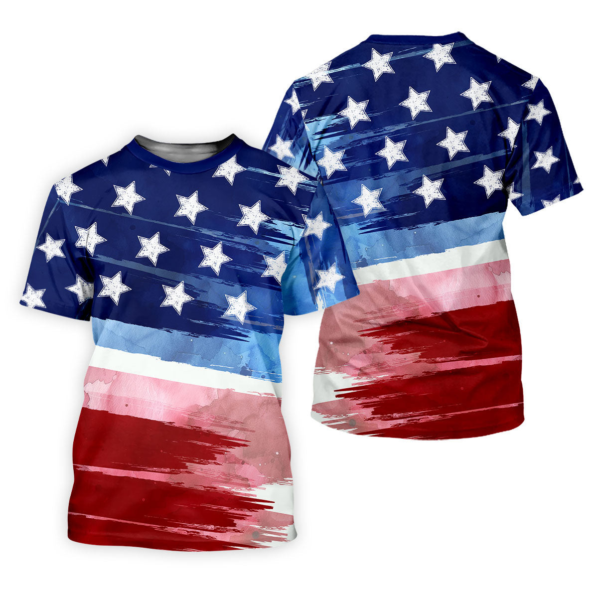 American Flag Golf Shirt, Patriotic Golf Polo Shirts, Mens Golf Shirts Short Sleeve, Long Sleeve Polo SH818
