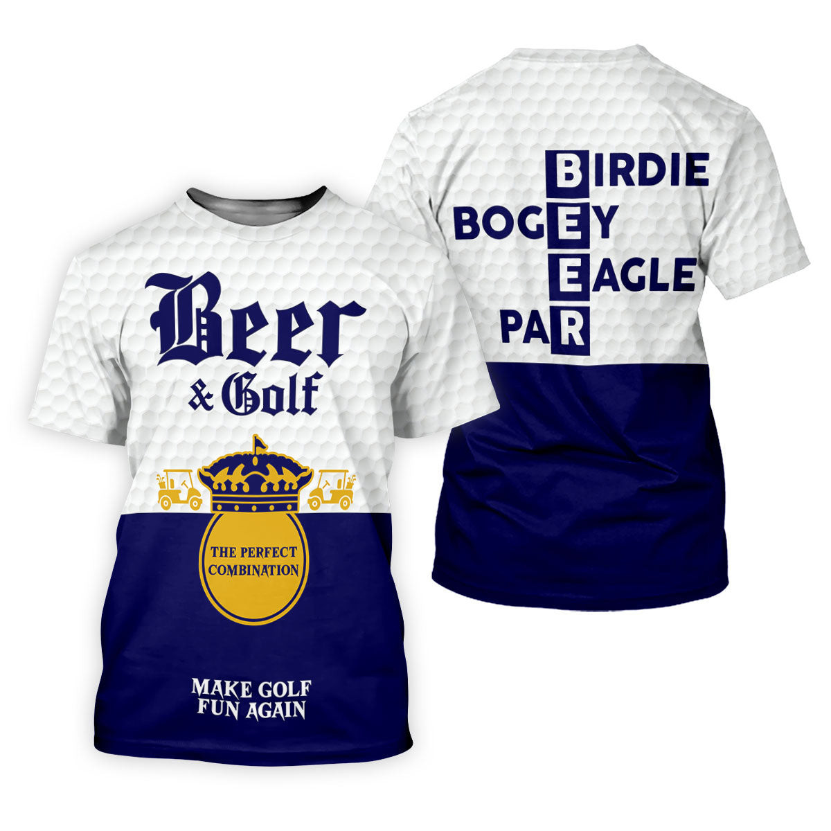 Beer And Golf The Perfect Combination Golf Shirt For Women, Ladies Golf Shirts, Women's Sleeveless Golf Shirts SH818