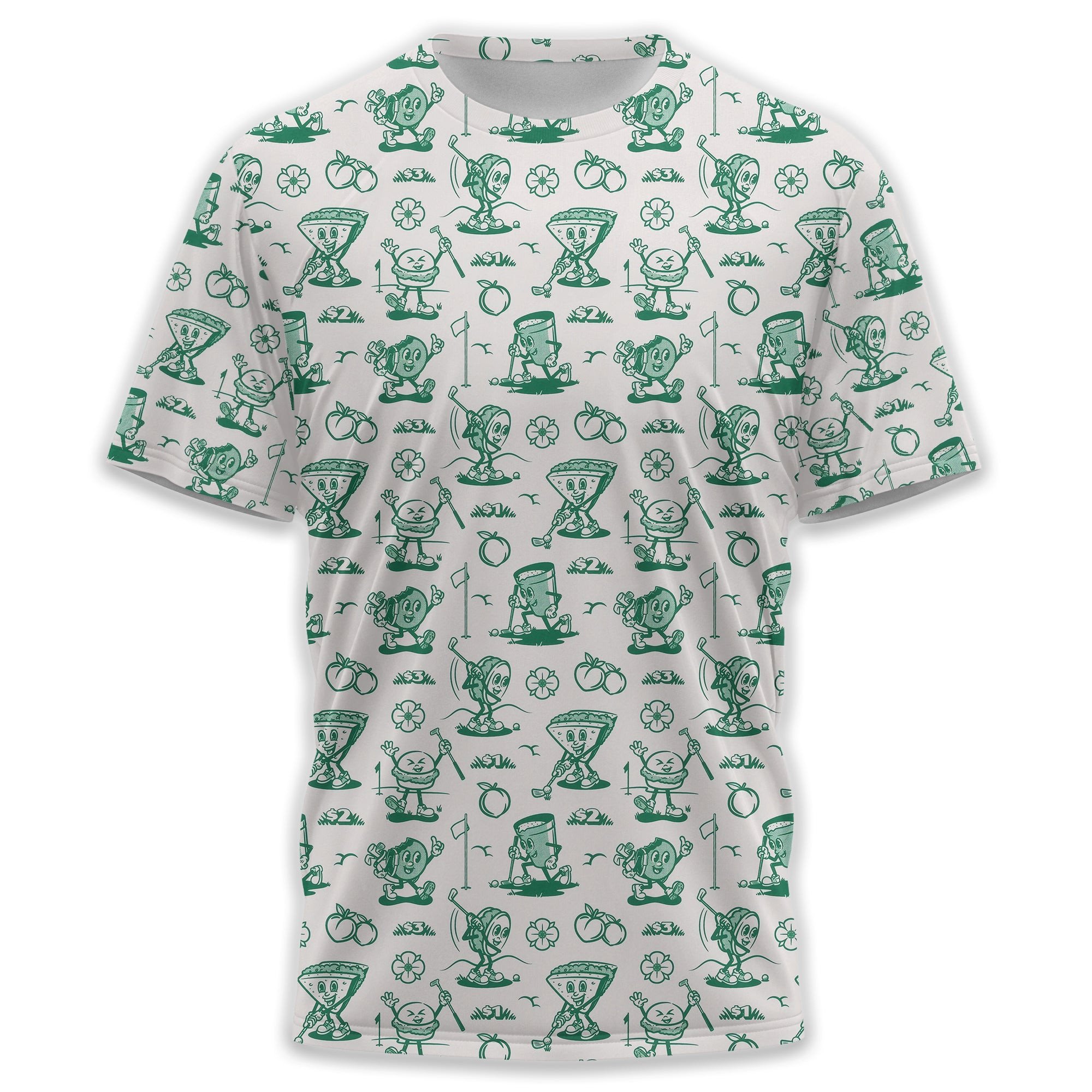Breakfast Balls Men's Golf Polo Shirt, Golfing Apparel, Gift For Golfers SH818