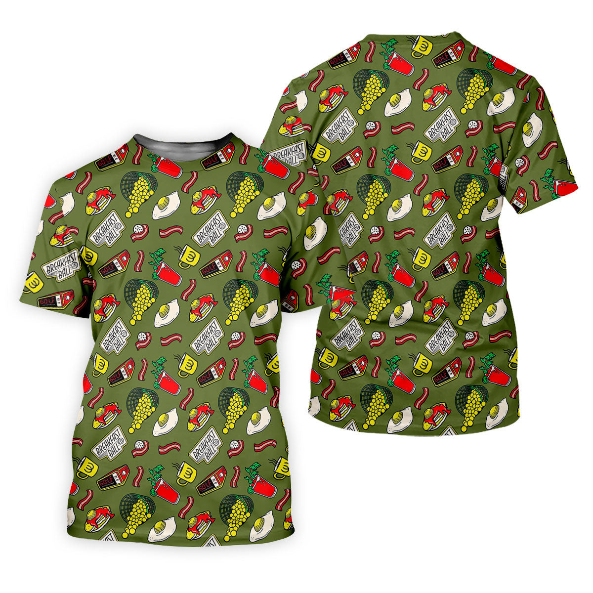 Breakfast Balls Golf Shirt For Women, Ladies Golf Shirts, Fun Women's Golf Shirts SH818