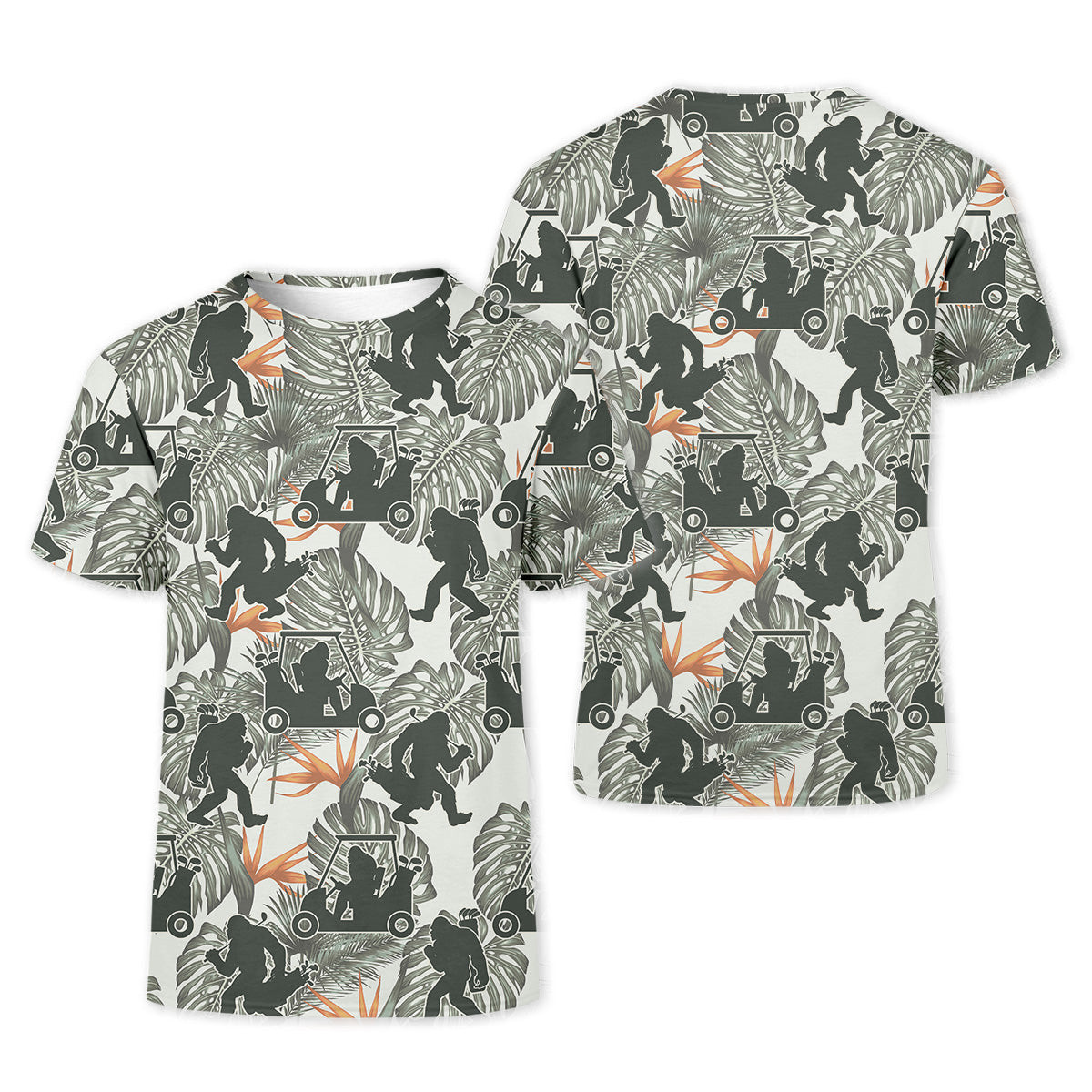 Gorilla Shirt, Hawaiian Golf Shirts, Womens Sleeveless Polo, Matching Golf Shirts, Ladies Golf Shirts SH818