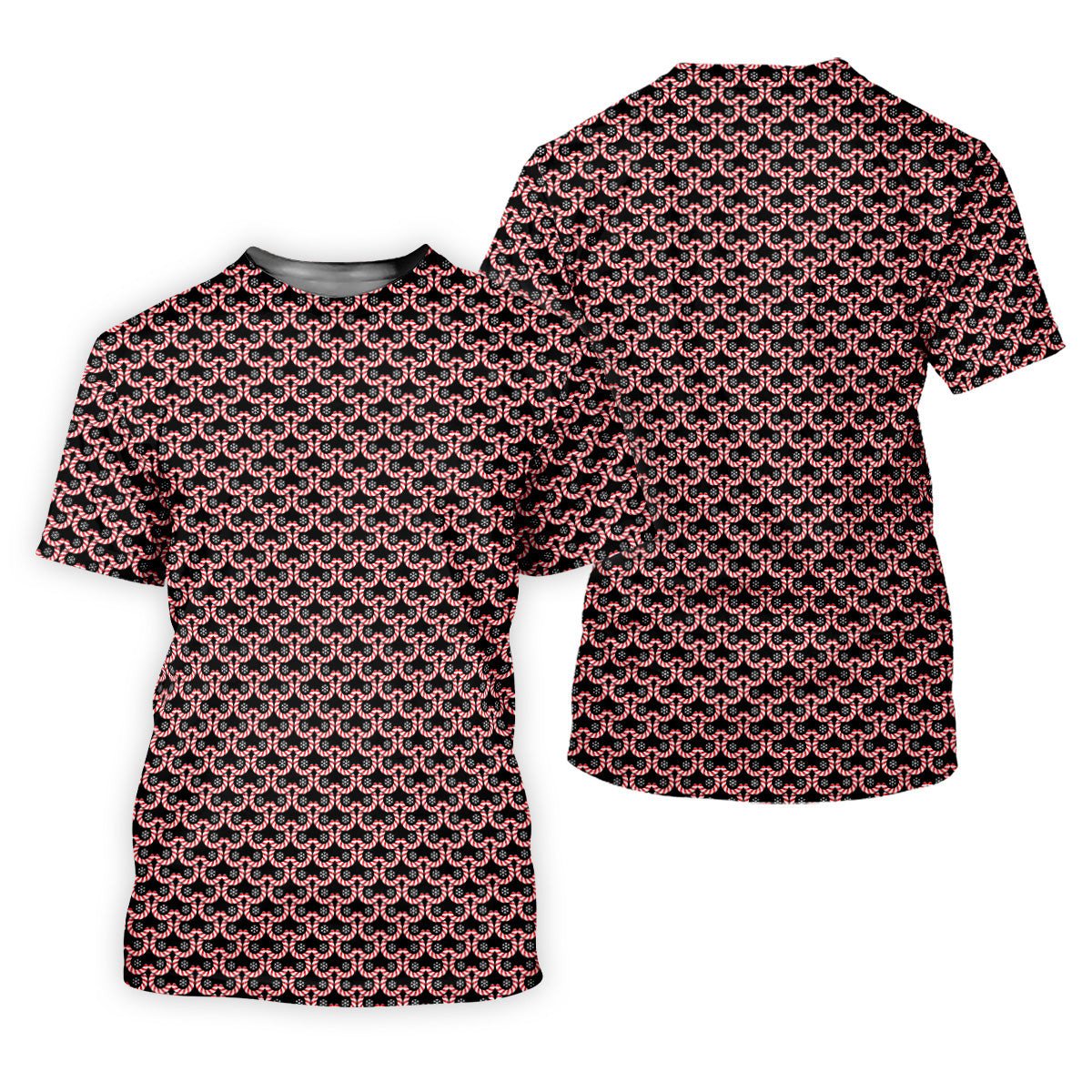 Christmas Snowflake Pattern Golf Shirt, Women Golf Top, Ladies Sleeveless Tops, Women's Golf Shirts SH818